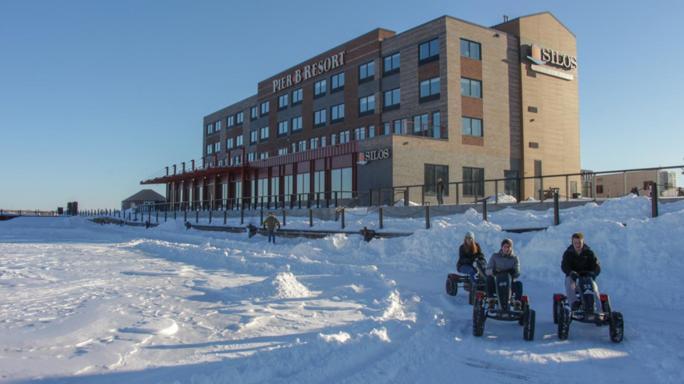 Pier B Resort Duluth Exterior foto